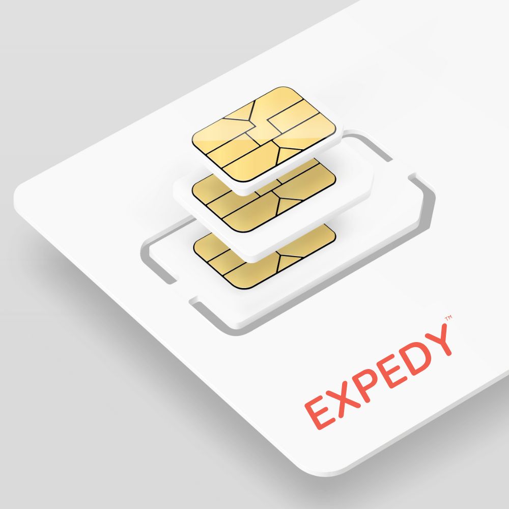 Expedy - Carte SIM IOT M2M - Alarme, Surveillance, Géolocalisation, Tracker  GPS Europe Multi-opérateur GSM/2G/3G/4G LTE - Prépayée 30 Jours : Data