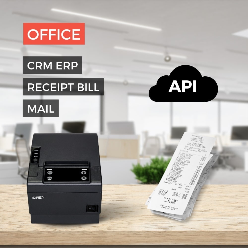 Receipt Printer Uber Eats GrubHub DoorDash Foodpanda Smood