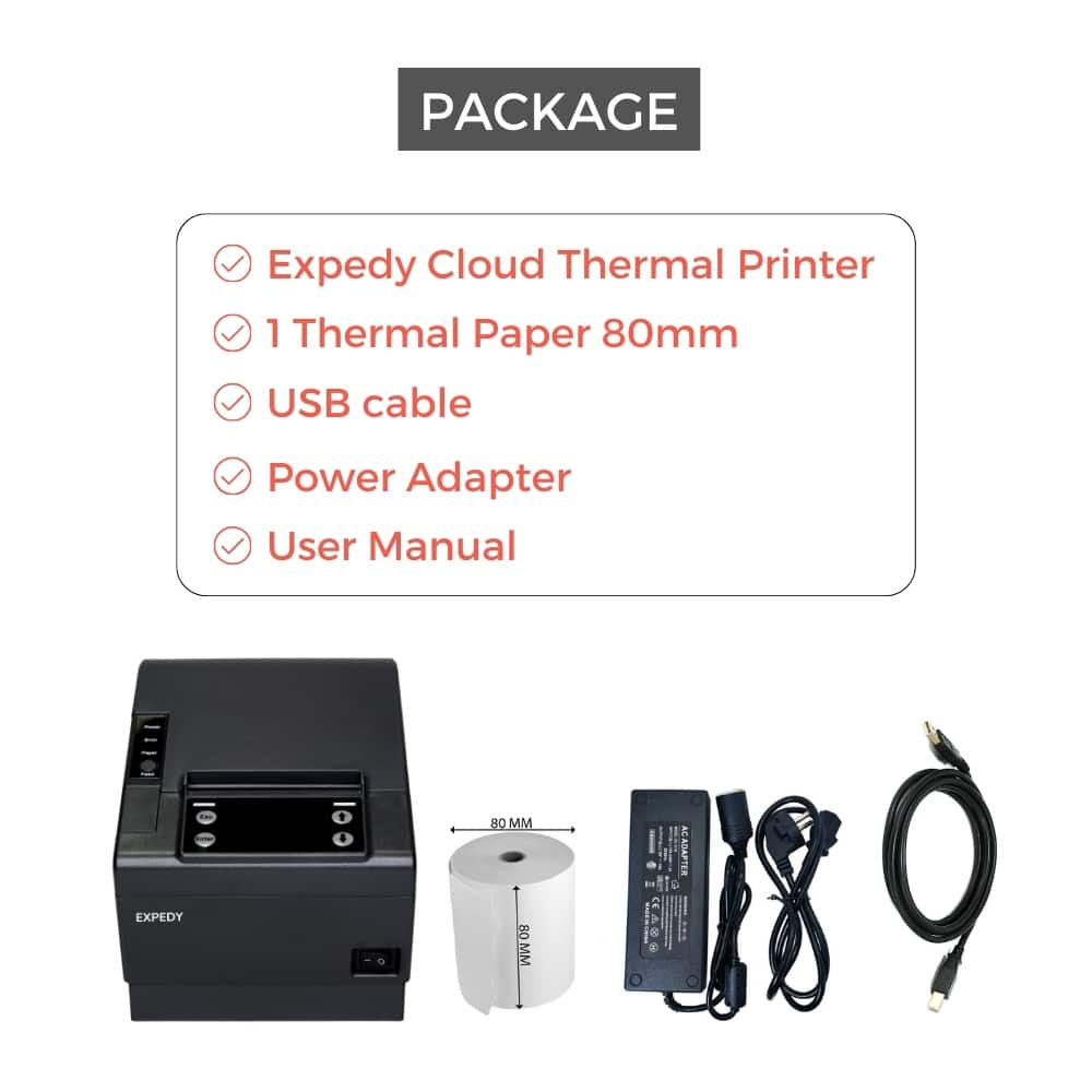 Receipt Printer Uber Eats GrubHub DoorDash Foodpanda Smood