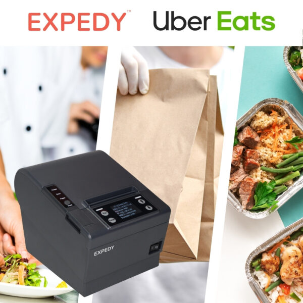 Receipt Printer Uber Eats GrubHub DoorDash Foodpanda Smood