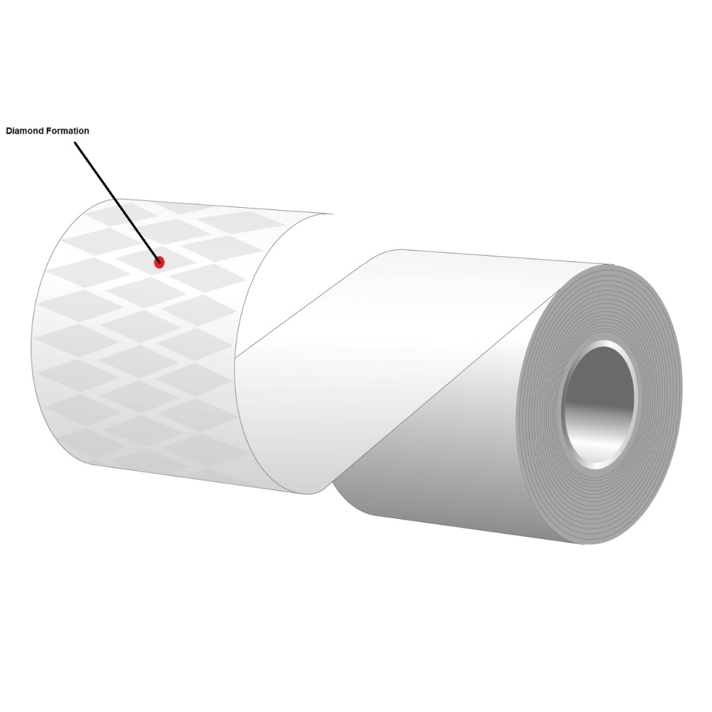 Étiquette MAXstick en continue papier thermique FSC Linerfree Ø80x80 mm